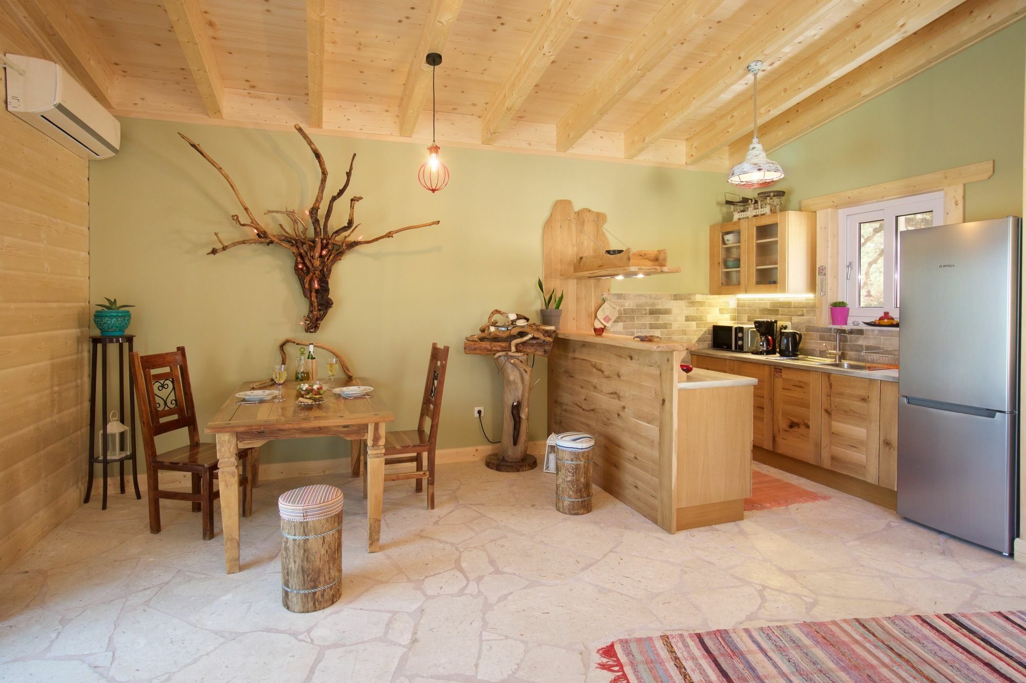 Driftwood Villa Karavádhos Eksteriør bilde